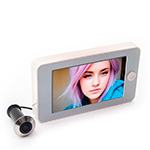 Видеоглазок в квартиру в виде обычного iHome-GLAZ-W