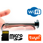 FullHD видеоглазок WiFi-TUYA для входной двери IHome-X03-Tuya