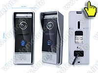 IP HD Wi-Fi домофон высокого разрешения HDcom S-721-IP - габариты вызывной панели