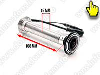 Дверной WiFi-TUYA видеоглазок IHome-HQ04-Tuya - размеры