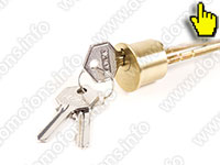 Цилиндровый механизм замка Anxing Lock - AX066